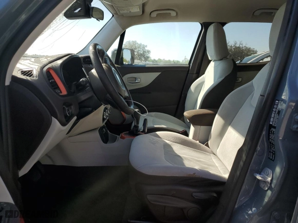 2017 Jeep Renegade Latitude with VIN ZACCJABB1HPG44000, listed as a Copart auction lot 50840615 with NaN miles and Clean Title. Bid and sale history available at carsss.com. Image 7.