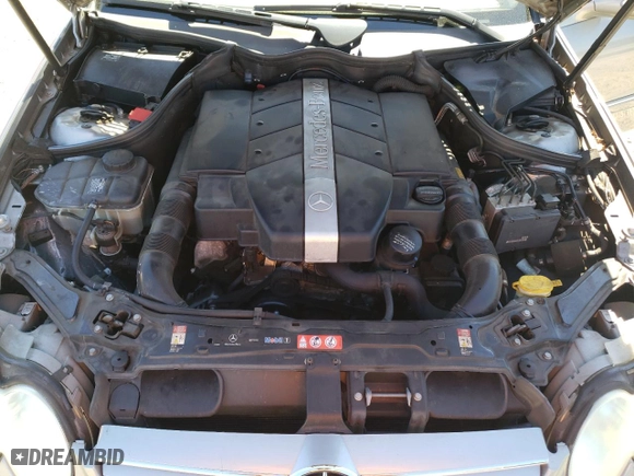 2005 Mercedes-Benz CLK-Class 3.2L with VIN WDBTK65G55T035122, listed as a Copart auction lot 50347175 with 139,600 mi miles and Salvage Title. Bid and sale history available at carsss.com. Image 11.