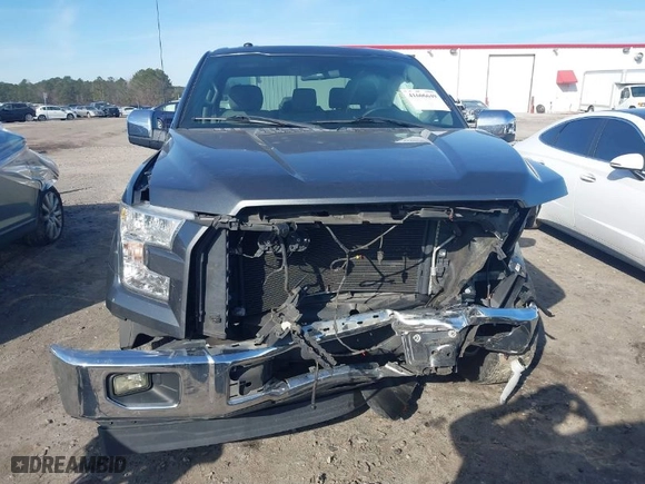 2017 Ford F-150 XL with VIN 1FTEW1C84HFC05518, listed as a IAAI auction lot 41606649 with 151,529 mi miles. Bid and sale history available at carsss.com. Image 12.