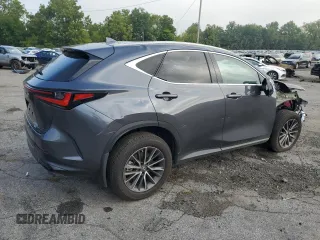 2023 Lexus NX with VIN 2T2AKCEZ1PC012242, listed as a Copart auction lot 69171924 with 15,498 mi miles and Salvage Title. Bid and sale history available at carsss.com. Image 3.