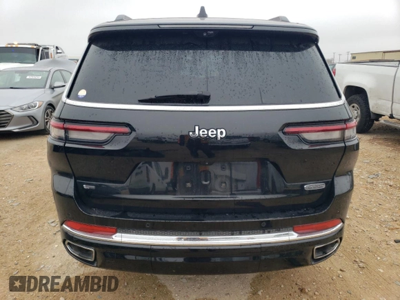 2021 Jeep Grand Cherokee Overland with VIN 1C4RJJDG2M8183507, listed as a Copart auction lot 42508935 with 64,501 mi miles and Clean title. Bid and sale history available at DreamBid. Image 6.