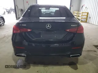 2023 Mercedes-Benz C 300 with VIN W1KAF4HB1PR103102, listed as a Copart auction lot 44776135 with Not Provided miles and Salvage Title. Bid and sale history available at DreamBid. Image 6.