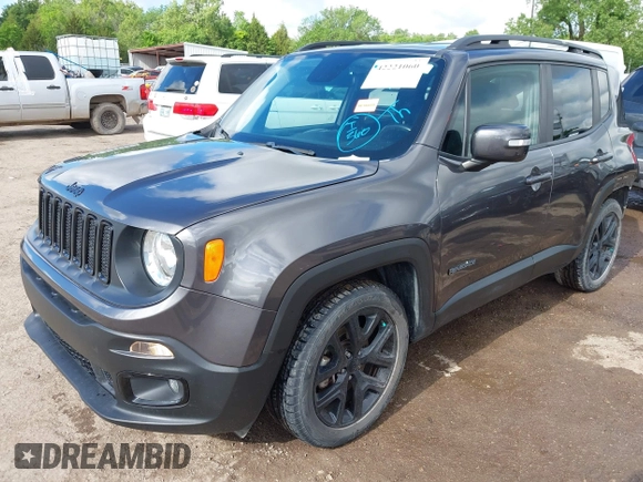 2018 Jeep Renegade Latitude with VIN ZACCJABB2JPH96664, listed as a IAAI auction lot 42221060 with 23,499 mi miles and . Bid and sale history available at DreamBid. Image 19.