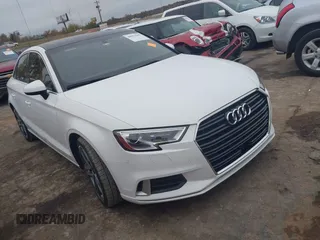 2019 Audi A3 Premium with VIN WAUAUGFF5K1014435, listed as a IAAI auction lot 40952640 with 61,525 mi miles and . Bid and sale history available at DreamBid. Image 1.