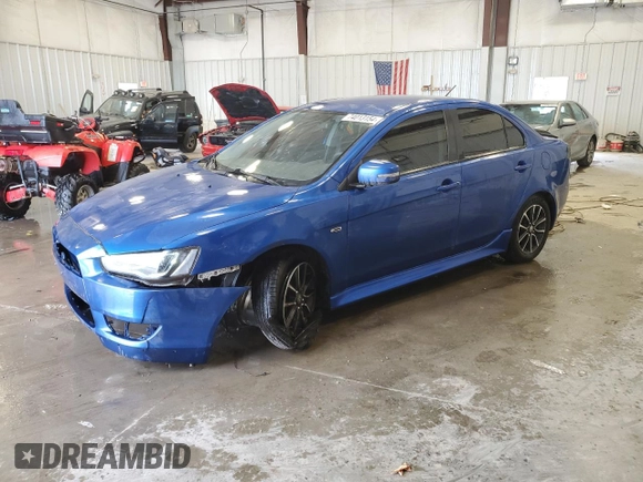 2015 Mitsubishi Lancer SE with VIN JA32V2FW8FU001656, listed as a Copart auction lot 74013154 with 114,552 mi miles and Clean Title. Bid and sale history available at DreamBid. Image 1.