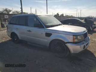 2009 Land Rover Range Rover Sport HSE with VIN SALSF25499A209493, listed as a Copart auction lot 87356054 with 100,449 mi miles and Clean Title. Bid and sale history available at DreamBid. Image 4.