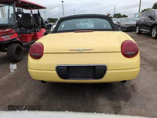 2002 Ford Thunderbird w/Hardtop Premium with VIN 1FAHP60A62Y118803, listed as a Copart auction lot 73891614 with Not Provided miles and Salvage Title. Bid and sale history available at carsss.com. Image 6.