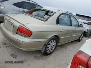 2004 Hyundai Sonata GLS with VIN KMHWF35H74A029127, listed as a Copart auction lot 76701124 with 0 mi miles and Salvage Title. Bid and sale history available at carsss.com. Image 3.