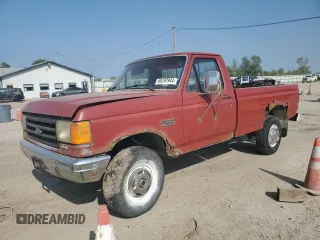 1987 Ford F-250 with VIN 1FTHF26H0HKA57454, listed as a Copart auction lot 68292944 with 3,452 mi miles and Clean Title. Bid and sale history available at carsss.com. Image 1.