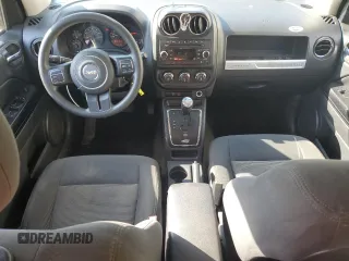 2017 Jeep Compass Sport SE with VIN 1C4NJCBA3HD134788, listed as a Copart auction lot 55398295 with 145,241 mi miles and Salvage title. Bid and sale history available at DreamBid. Image 8.