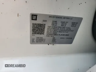 2020 Chevrolet Tahoe LT z VIN 1GNSKBKC7LR301863, wystawiony jako Copart lot #65205365 z przebiegiem 78 866 mil mil oraz Szkoda całkowita • Salvage title. Historia ofert i sprzedaży dostępna na DreamBid. Obrazek 14.