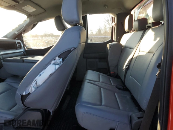 2024 Ford F-250 XL with VIN 1FT7X2BA2REE75404, listed as a Copart auction lot 88600105 with 5,946 mi miles and Salvage title. Bid and sale history available at DreamBid. Image 11.