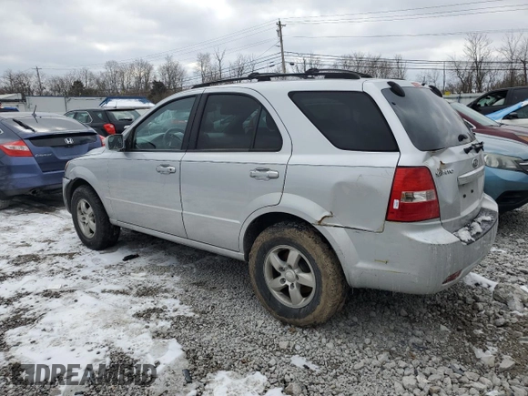 2007 Kia Sorento EX z VIN KNDJC736675715740, wystawiony jako Copart lot #46167665 z przebiegiem 156 475 mil mil oraz Szkoda całkowita • Salvage title. Historia ofert i sprzedaży dostępna na DreamBid. Obrazek 2.