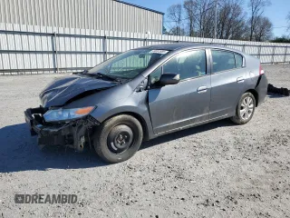 2012 Honda Insight EX with VIN JHMZE2H76CS001683, listed as a Copart auction lot 49061885 with 259,158 mi miles and Salvage title. Bid and sale history available at DreamBid. Image 1.