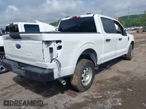 2021 Ford F-150 XL with VIN 1FTFW1E5XMFA29043, listed as a IAAI auction lot 42276606 with Not provided miles and . Bid and sale history available at DreamBid. Image 4.