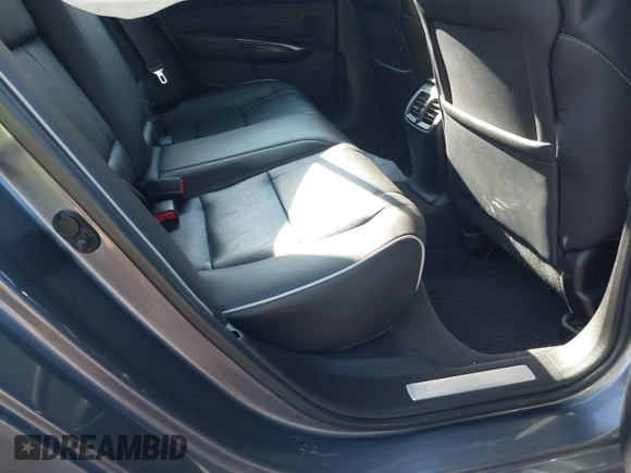 2020 Acura TLX w/Technology Pkg with VIN 19UUB3F49LA003406, listed as a IAAI auction lot 41352592 with 73,125 mi miles. Bid and sale history available at carsss.com. Image 8.