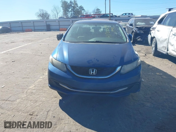 2014 Honda Civic Sedan EX with VIN 19XFB2F87EE013503, listed as a IAAI auction lot 41700839 with 400,000 mi miles. Bid and sale history available at carsss.com. Image 12.