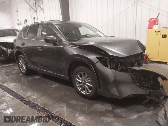2024 Mazda CX-5 S Select with VIN JM3KFBBL0R0407444, listed as a IAAI auction lot 41475326 with 11,370 mi miles and . Bid and sale history available at DreamBid. Image 1.