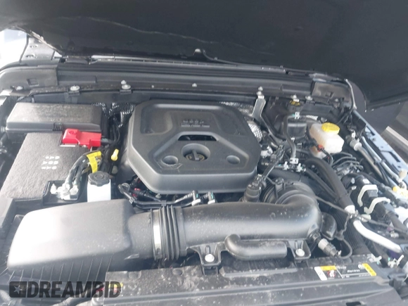 2025 Jeep Wrangler Sahara with VIN 1C4PJXENXSW527925, listed as a IAAI auction lot 41818650 with 5,478 mi miles and . Bid and sale history available at DreamBid. Image 10.