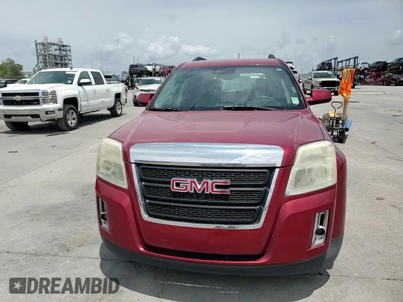 2013 GMC Terrain SLT with VIN 2GKALUEK1D6185464, listed as a Copart auction lot 55554595 with 125,419 mi miles and Salvage title. Bid and sale history available at DreamBid. Image 14.