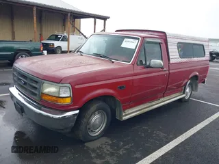 1992 Ford F-150 with VIN 2FTDF15Y9NCA28805, listed as a IAAI auction lot 41911667 with 1 mi miles. Bid and sale history available at carsss.com. Image 2.