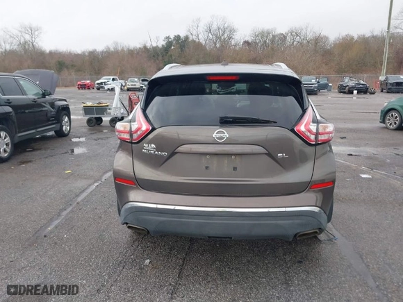 2016 Nissan Murano Platinum with VIN 5N1AZ2MG6GN106877, listed as a IAAI auction lot 41447698 with 124,451 mi miles. Bid and sale history available at carsss.com. Image 16.
