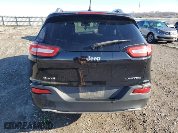 2017 Jeep Cherokee Limited с VIN 1C4PJMDB2HW520580, выставлен на аукционе Copart как лот 48780915 с пробегом 126 267 миль миль и Списание • Salvage title. История ставок и продаж доступна на DreamBid. Изображение 6.
