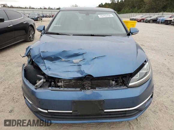 2021 Volkswagen Golf TSI z VIN 3VWG57AU9MM005403, wystawiony jako Copart lot #76763794 z przebiegiem 79 854 mil mil oraz Szkoda całkowita • Salvage title. Historia ofert i sprzedaży dostępna na DreamBid. Obrazek 5.