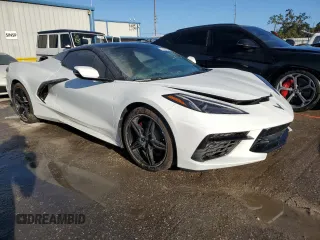 2021 Chevrolet Corvette 3LT with VIN 1G1YC3D45M5101318, listed as a Copart auction lot 75191414 with 2,257 mi miles and Non Repairable. Bid and sale history available at carsss.com. Image 4.
