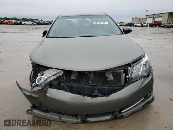 2014 Toyota Camry L with VIN 4T4BF1FK0ER437505, listed as a Copart auction lot 53818315 with Not Provided miles and Salvage Title. Bid and sale history available at DreamBid. Image 5.