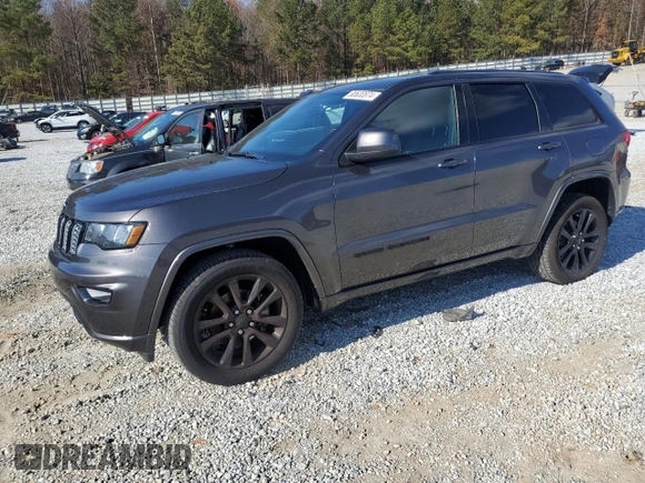 2020 Jeep Grand Cherokee Laredo E with VIN 1C4RJEAG8LC391401, listed as a Copart auction lot 80630874 with 122,083 mi miles and Salvage title. Bid and sale history available at DreamBid. Image 1.