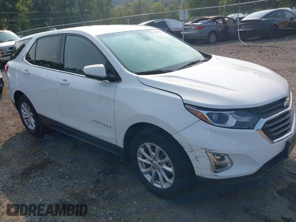 2020 Chevrolet Equinox LT z VIN 3GNAXKEV7LS671153, wystawiony jako IAAI lot #40107856 z przebiegiem 32 888 mil mil oraz . Historia ofert i sprzedaży dostępna na DreamBid. Obrazek 1.