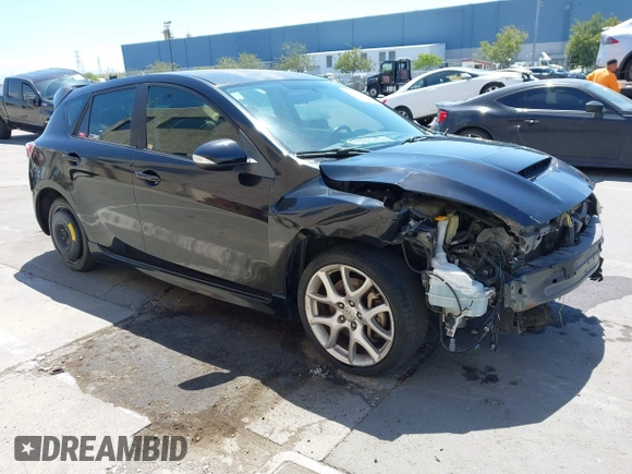 2013 Mazda 3 Mazdaspeed3 Touring with VIN JM1BL1L42D1827986, listed as a IAAI auction lot 42143327 with 186,436 mi miles and . Bid and sale history available at DreamBid. Image 1.