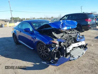 2015 Lexus RC F with VIN JTHHP5BC9F5001063, listed as a IAAI auction lot 41318608 with 30,420 mi miles. Bid and sale history available at carsss.com. Image 6.