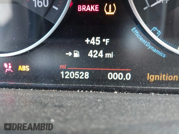 2016 BMW 3 Series 328i xDrive with VIN WBA8E3G56GNT79717, listed as a IAAI auction lot 41632382 with 120,528 mi miles. Bid and sale history available at carsss.com. Image 16.