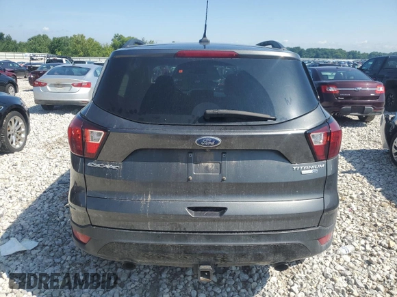 2019 Ford Escape Titanium with VIN 1FMCU9J97KUB89644, listed as a Copart auction lot 63655975 with 88,005 mi miles and Clean title. Bid and sale history available at DreamBid. Image 6.