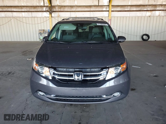 2014 Honda Odyssey Touring with VIN 5FNRL5H99EB111525, listed as a Copart auction lot 61986005 with 137,905 mi miles and Salvage title. Bid and sale history available at DreamBid. Image 5.
