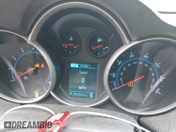 2014 Chevrolet Cruze 1LT with VIN 1G1PC5SB7E7336172, listed as a IAAI auction lot 42105588 with 92,938 mi miles and . Bid and sale history available at DreamBid. Image 7.