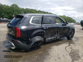 2020 Kia Telluride SX with VIN 5XYP5DHC6LG046677, listed as a Copart auction lot 57827335 with 116,164 mi miles and Salvage title. Bid and sale history available at DreamBid. Image 3.