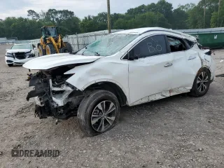 2020 Nissan Murano SV with VIN 5N1AZ2BJXLN100122, listed as a Copart auction lot 58394085 with Not provided miles and Salvage title. Bid and sale history available at DreamBid. Image 1.
