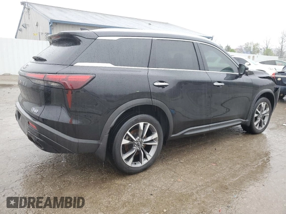 2023 Infiniti QX60 Luxe z VIN 5N1DL1FS9PC356071, wystawiony jako Copart lot #51439755 z przebiegiem 31 184 mil mil oraz Szkoda całkowita • Salvage title. Historia ofert i sprzedaży dostępna na DreamBid. Obrazek 3.