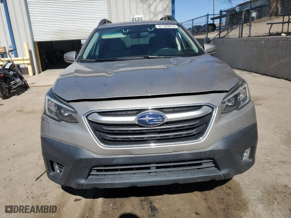 2020 Subaru Outback Premium with VIN 4S4BTAEC7L3178947, listed as a Copart auction lot 47125015 with 53,984 mi miles and Salvage Title. Bid and sale history available at carsss.com. Image 5.