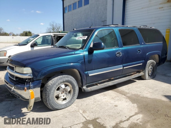 2005 Chevrolet Suburban Z71 with VIN 3GNFK16Z05G142794, listed as a Copart auction lot 52546295 with 0 mi miles and Salvage Title. Bid and sale history available at carsss.com. Image 1.
