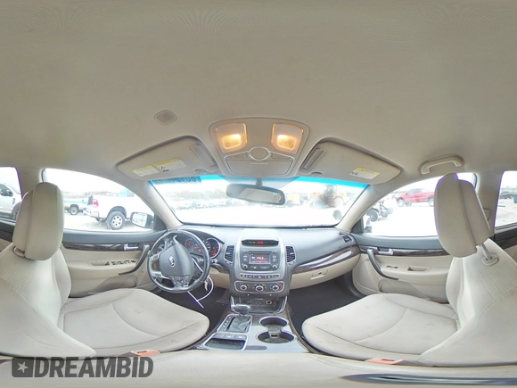 2015 Kia Sorento LX with VIN 5XYKT4A63FG652270, listed as a Copart auction lot 80194474 with 202,765 mi miles and Non Repairable. Bid and sale history available at DreamBid. Image 14.
