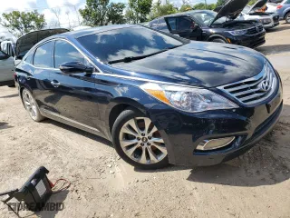 2013 Hyundai Azera with VIN KMHFG4JG1DA220395, listed as a Copart auction lot 73774624 with 0 mi miles and Salvage Title. Bid and sale history available at carsss.com. Image 4.