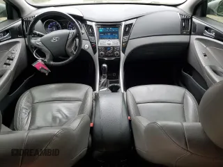 2012 Hyundai Sonata 2.4L Limited PZEV with VIN 5NPEC4AC3CH356429, listed as a Copart auction lot 51300595 with 154,298 mi miles and Salvage Title. Bid and sale history available at carsss.com. Image 8.