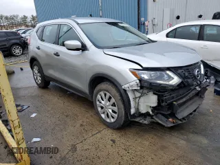 2017 Nissan Rogue S with VIN KNMAT2MV4HP539107, listed as a Copart auction lot 84651924 with 100,973 mi miles and Salvage Title. Bid and sale history available at carsss.com. Image 4.