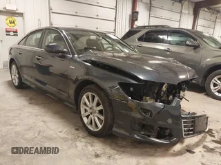 2016 Audi A6 3.0T Premium Plus with VIN WAUFGAFC5GN079656, listed as a IAAI auction lot 41553764 with 90,959 mi miles. Bid and sale history available at carsss.com. Image 1.