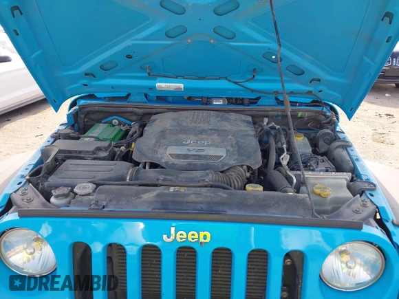 2017 Jeep Wrangler Unlimited Sport with VIN 1C4BJWDG2HL635831, listed as a IAAI auction lot 42172316 with 95,510 mi miles and . Bid and sale history available at DreamBid. Image 10.