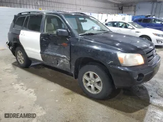 2007 Toyota Highlander with VIN JTEHP21A870200597, listed as a Copart auction lot 45943225 with 172,805 mi miles and Salvage Title. Bid and sale history available at carsss.com. Image 4.